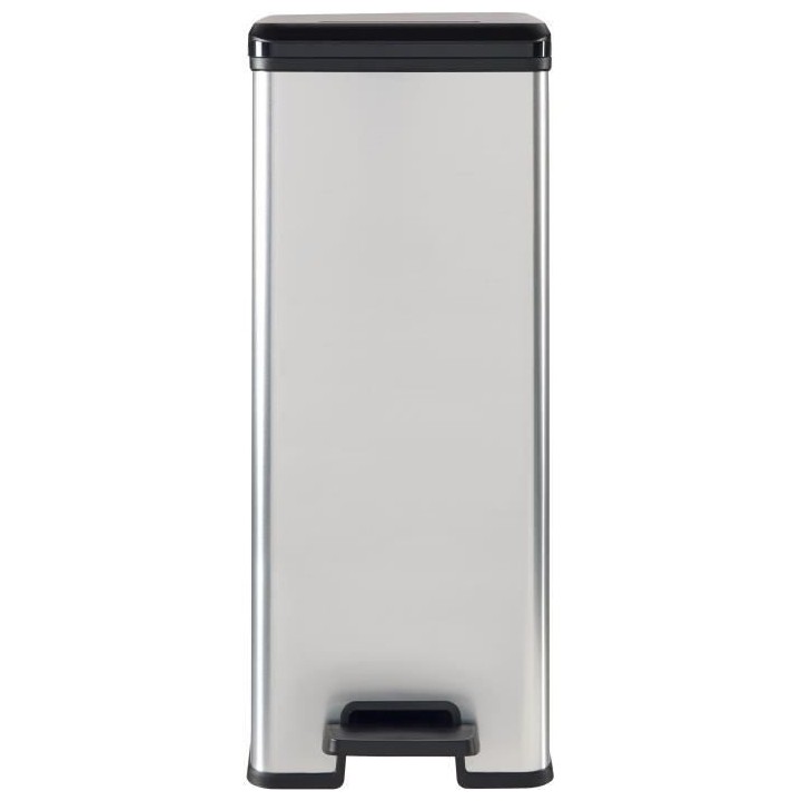 Poubelle Slim - SLIM BIN - CURVER - 40L - Gain de place - 40 x 25 x 61