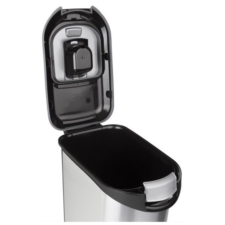 CURVER Conteneur a croquettes pour chien 20 kg - 54L - Aspect métal