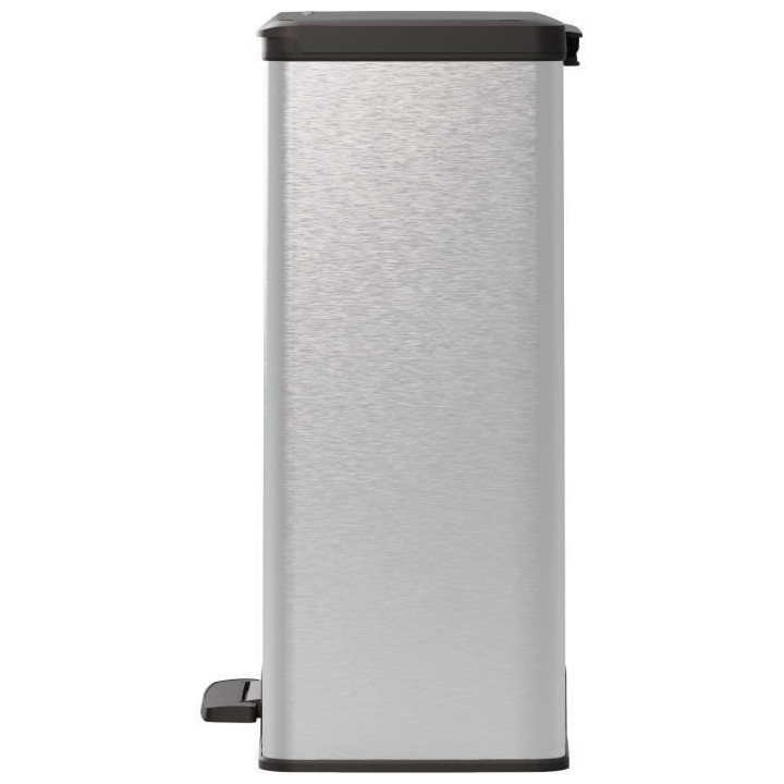 Poubelle Rectangle - DECO BIN - CURVER - 65L - Design moderne - 49 x 2