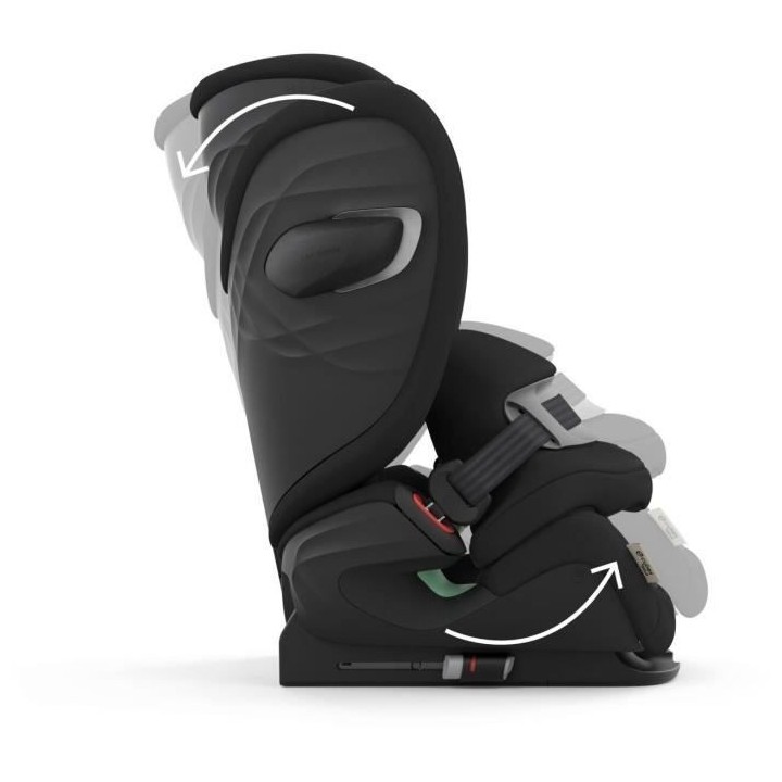 Siege Auto Pallas G i-Size Plus - Groupe 1/2/3 - Moon Black - CYBEX