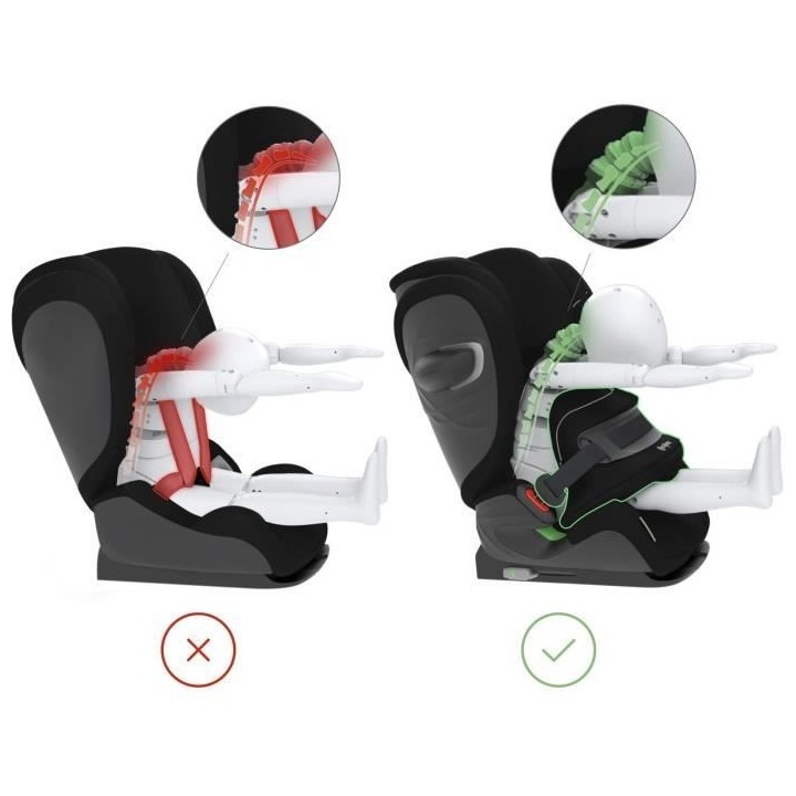 Siege Auto Pallas G i-Size Plus - Groupe 1/2/3 - Moon Black - CYBEX