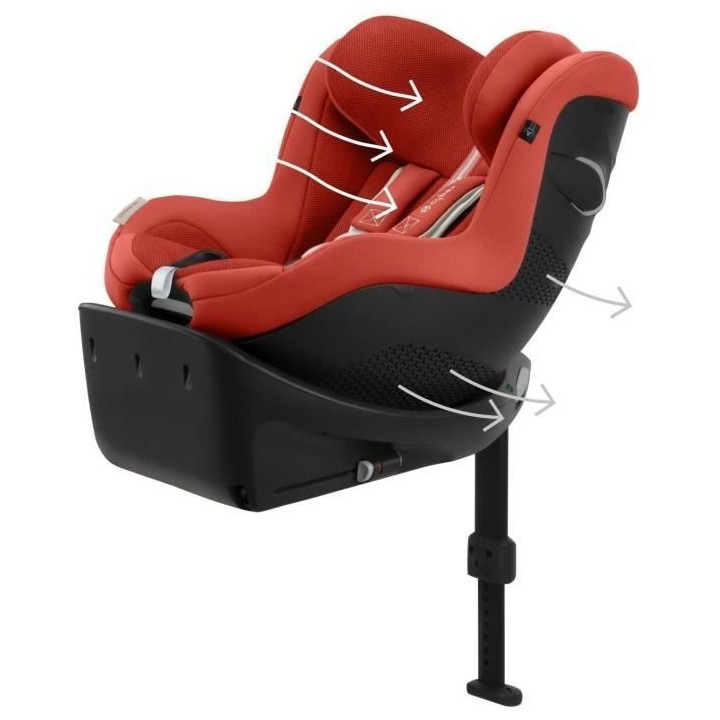 Siege auto CYBEX Sirona Gi i-Size Tissu Plus - De la naissance a 4 ans