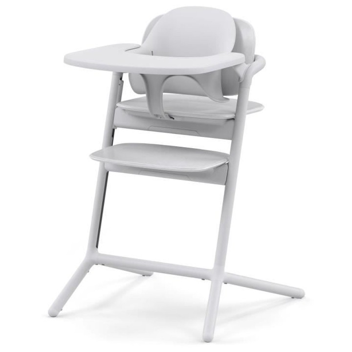 CYBEX - Chaise haute évolutive - Pack 3 en 1 - LEMO 2 - Blanc - Régl