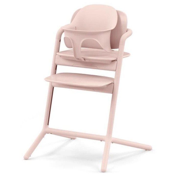 CYBEX - Chaise haute évolutive - Pack 3 en 1 - LEMO 2 - Rose - Régla