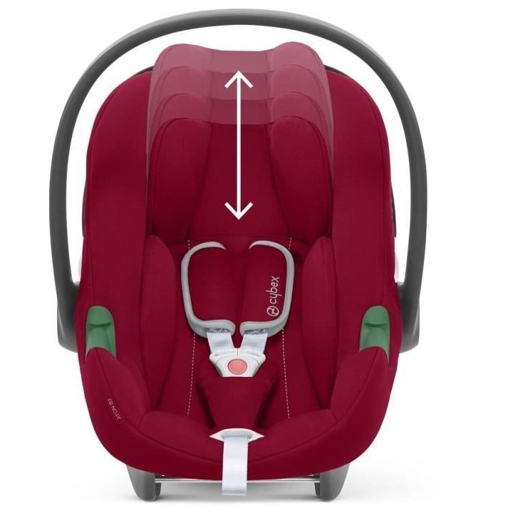 CYBEX SIEGE AUTO Aton B2 I-Size - Base One Dynamic incluse - Rouge