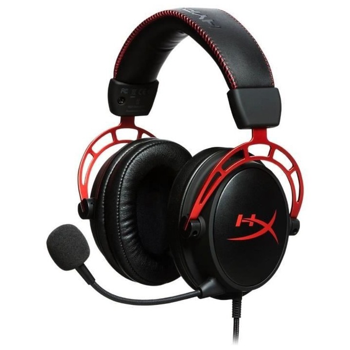 HYPERX Casque avec microphone Cloud Alpha Red