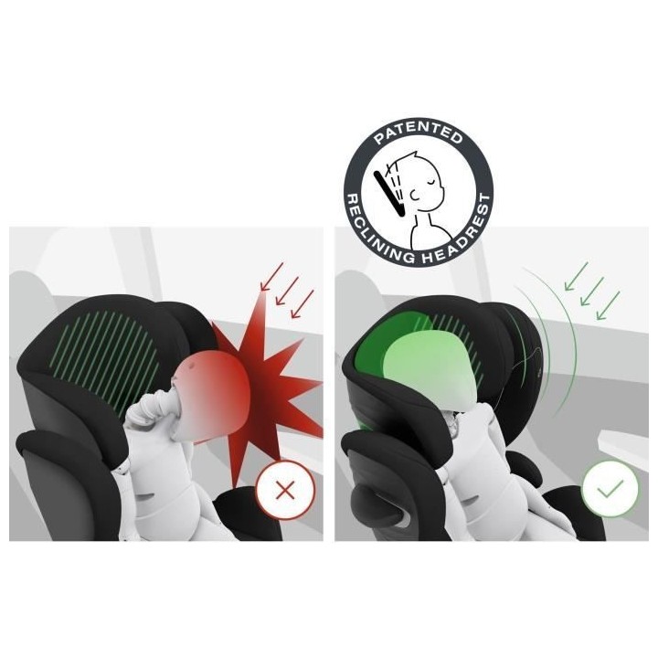 Siege auto Solution G i-Fix - CYBEX - Noir - 3 a 12 ans - Groupe 2/3