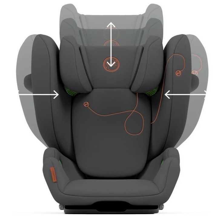 Siege auto Solution G i-Fix - CYBEX - Face route - Groupe 2/3 - 100 a