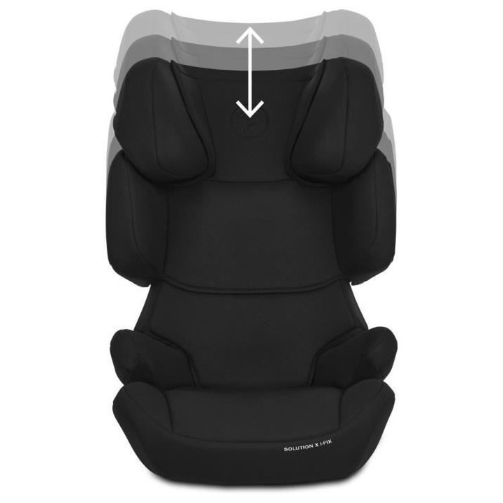 Siege auto CYBEX Solution X i-Fix - De 3 a 12 ans - Pure Black