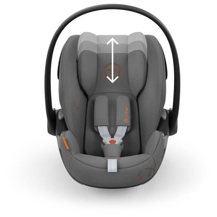 Coque Auto bébé Cloud G CYBEX i-Size - Inclinable - Tissu respirant