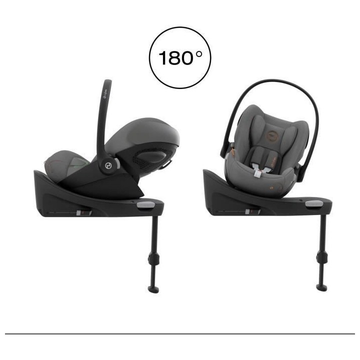 Coque Auto bébé Cloud G CYBEX i-Size - Inclinable - Tissu respirant