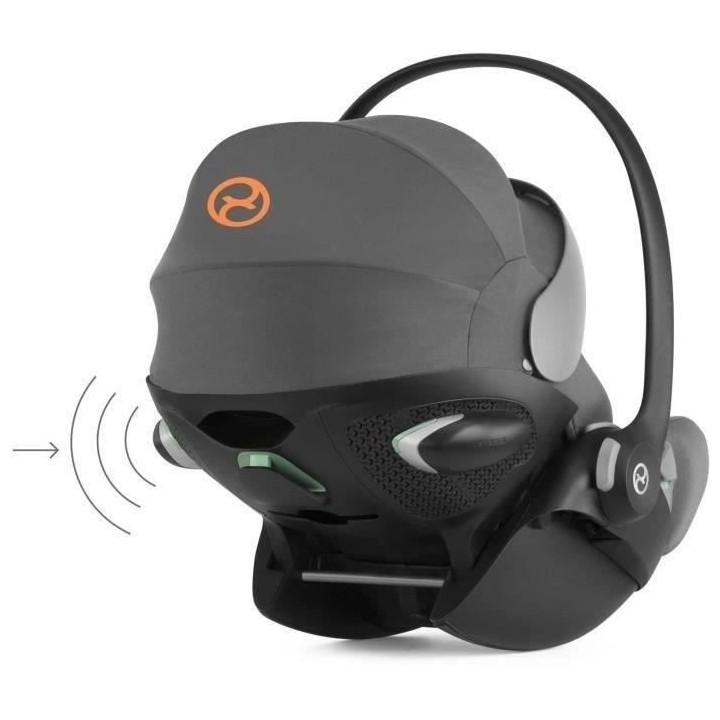 Coque Auto bébé Cloud G CYBEX i-Size - Inclinable - Tissu respirant