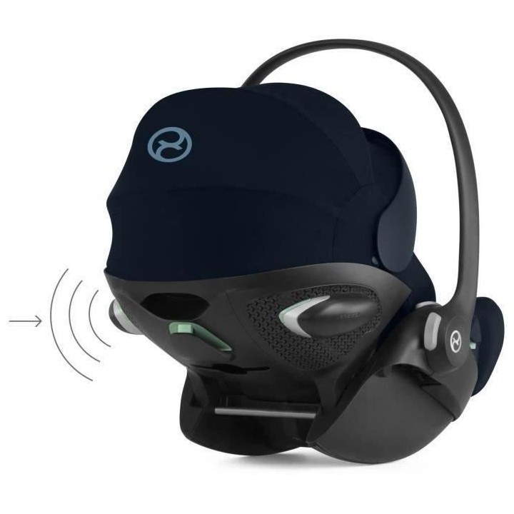 Coque Auto bébé Cloud G CYBEX i-Size - Inclinable - Tissu respirant