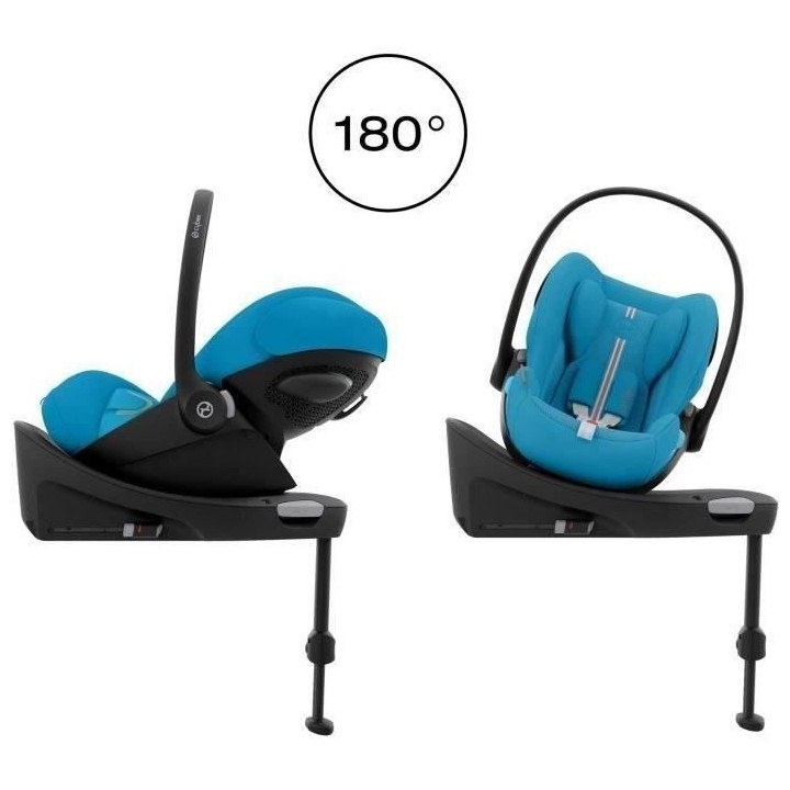 Coque Auto bébé Cloud G CYBEX i-Size - Inclinable - Tissu respirant
