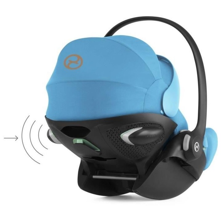 CYBEX - Siege auto Gr0+ Cloud G i-Size - Tissu Plus - Beach Blue