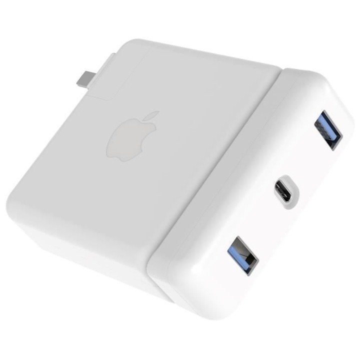 HYPER Hub USB-C HyperDrive 87 W pour adaptateur secteur 15 MacBook Pro