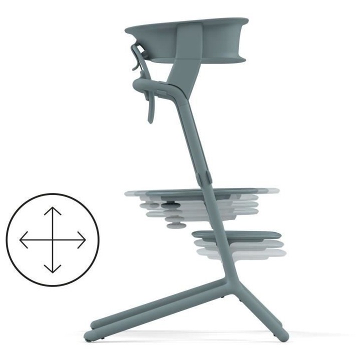 Kit Tour D'Apprentissage Evolutive et réglable Lemo 2 - Suede Grey -