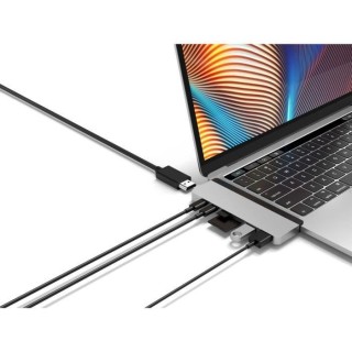 HYPER HyperDrive DUO 7-en-2 pour MacBook Pro - Ports : HDMI 4K60Hz - S