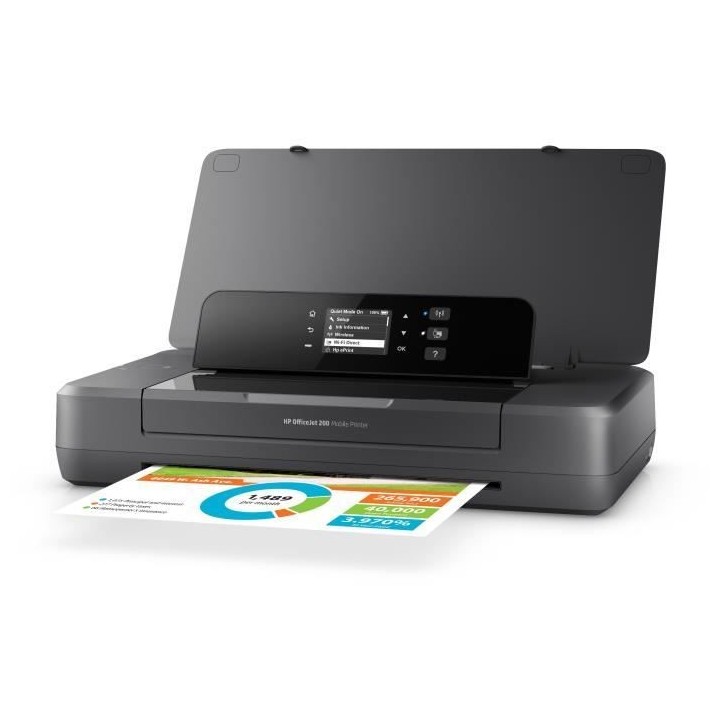 Imprimante portable HP Officejet 200 jet d'encre couleur