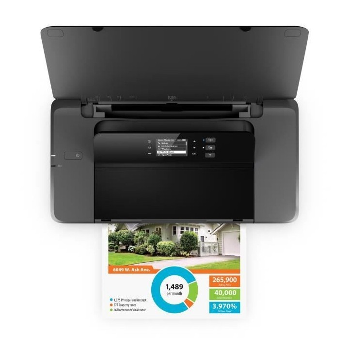 Imprimante portable HP Officejet 200 jet d'encre couleur
