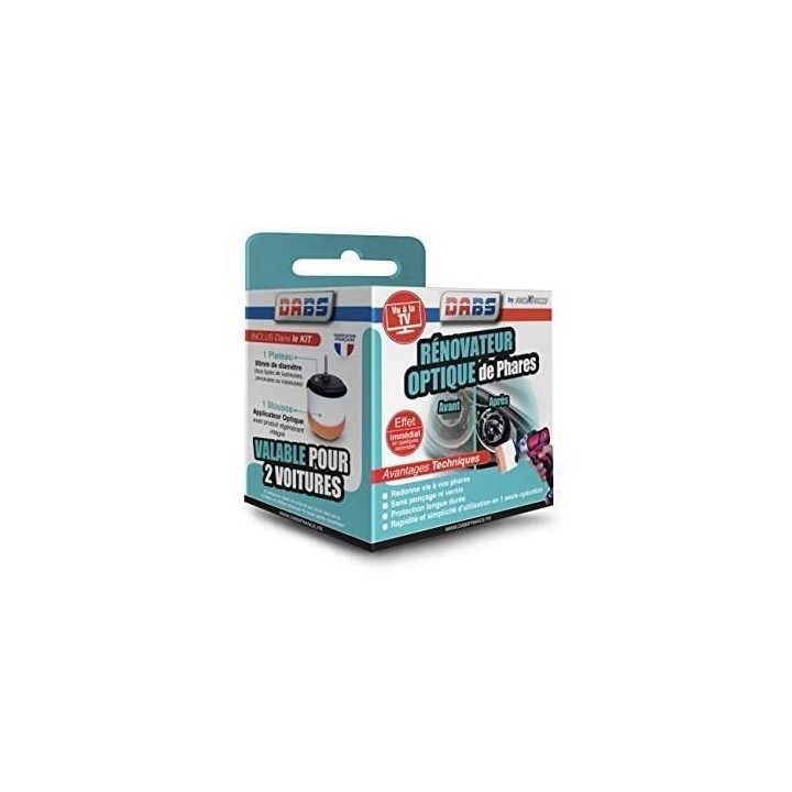 Rénovateur des optiques de phares - PADXPRESS - Ø80 - Livré avec pl