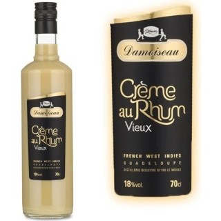 Damoiseau Creme au rhum vieux - Liqueur spiritueuse - Guadeloupe - 18%