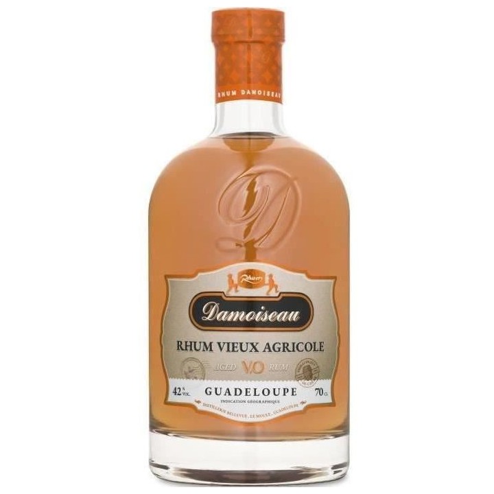Rhum Damoiseau VO - Rhum vieux agricole - 42%vol - 70cl