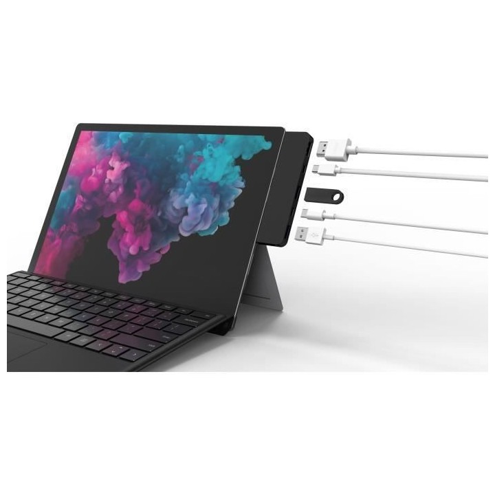 HYPER HyperDrive DUO 7-en-2 pour MacBook Pro - Ports : HDMI 4K60Hz - U