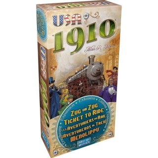 LES AVENTURIERS DU RAIL Extension USA 1910 - Jeu de société de Strat
