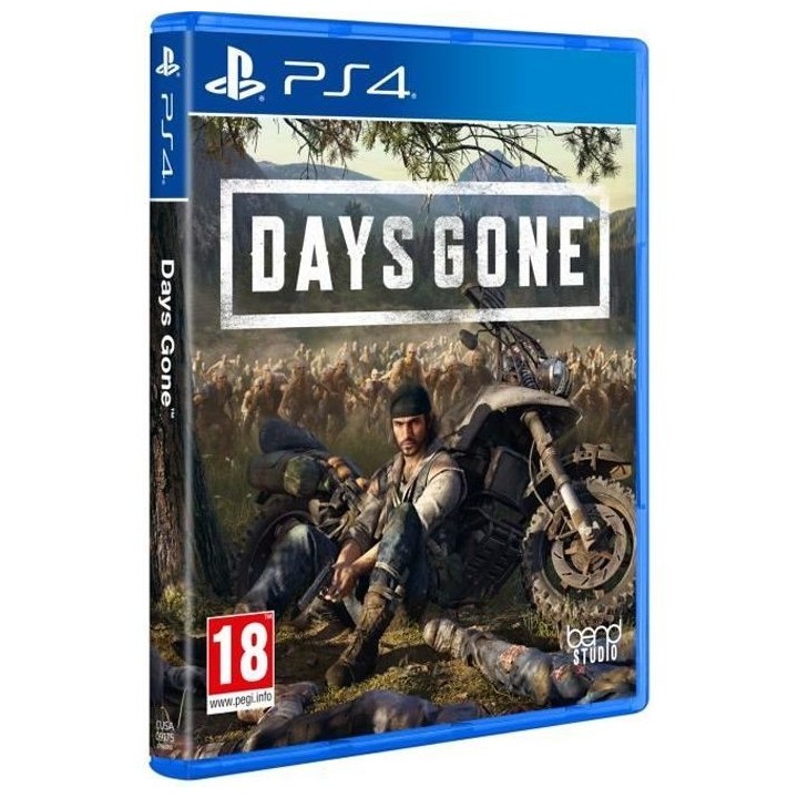 Jeu PS4 - Days Gone - Action - Blu-Ray - Sony Bend - En boîte
