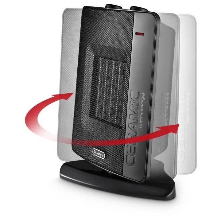 DELONGHI DCH7032 2200 watts Radiateur Soufflant céramique mobile - Ve