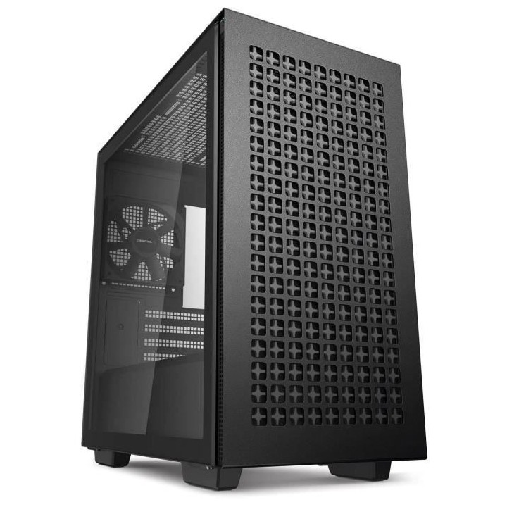 Boitier PC sans alimentation - DEEPCOOL CH370 (Noir) - Mini tour - For