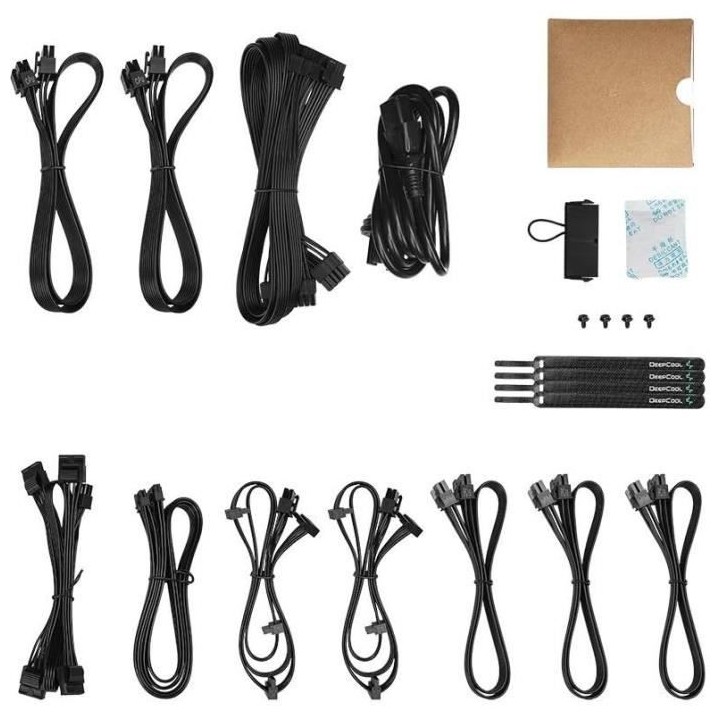 DEEPCOOL PX850G ATX 3.0 (Noir) (80+ Gold) - Alimentation PC - 850W