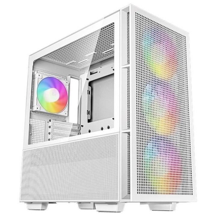 Boitier PC sans alimentation - DEEPCOOL CH560 (Blanc) - Moyen tour - F