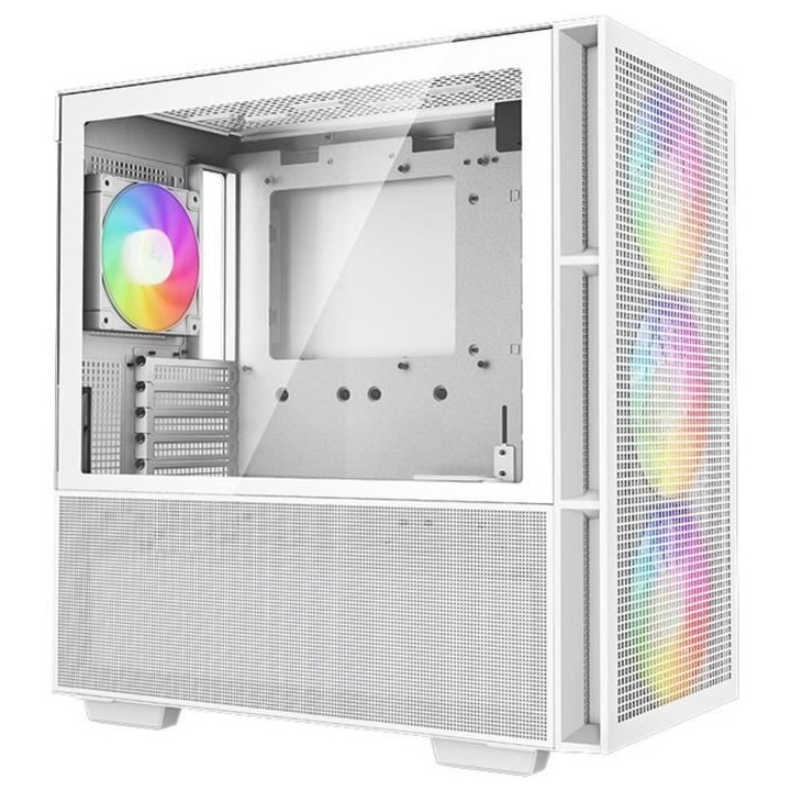 Boitier PC sans alimentation - DEEPCOOL CH560 (Blanc) - Moyen tour - F