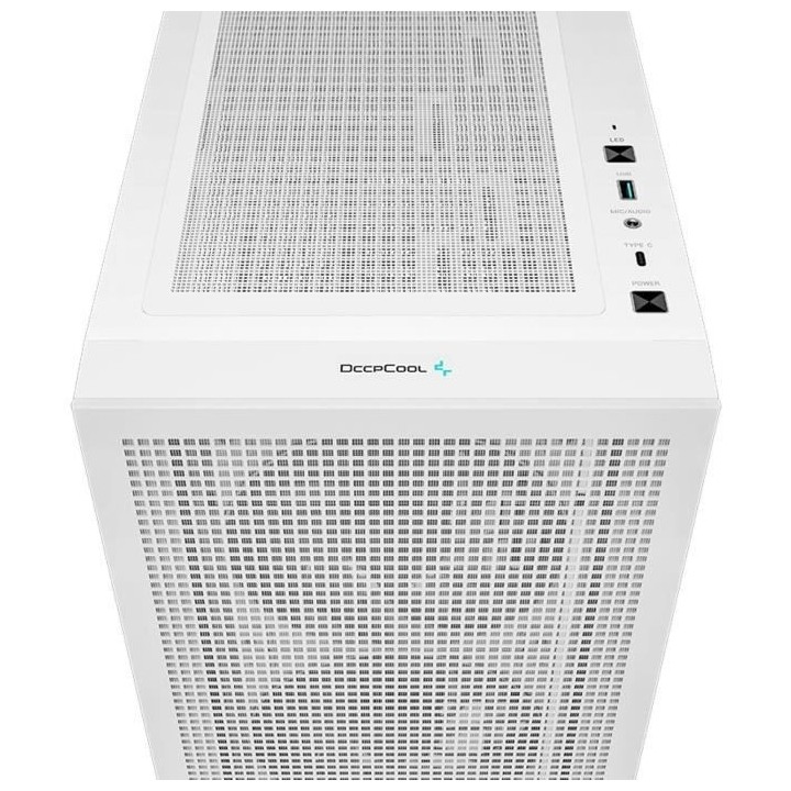 Boitier PC sans alimentation - DEEPCOOL CH560 (Blanc) - Moyen tour - F