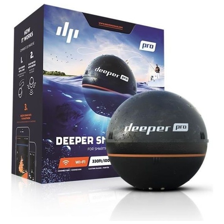 DEEPER Pro Sondeur Portable Connecté