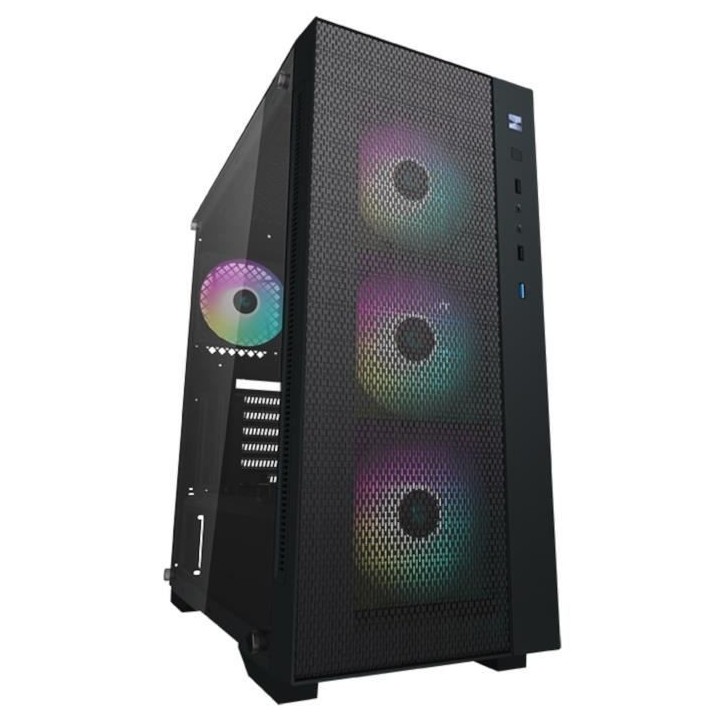 Boitier PC - DEEPCOOL - MATREXX 55 Mesh ADD-RGB 4F (Noir) - Boitier sa