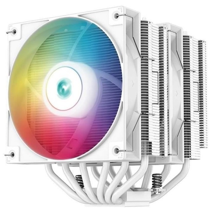 DEEPCOOL Gammaxx AG620 ARGB (Blanc) - Ventirad CPU A-RGB - 2x120mm