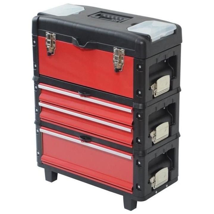 Chariot porte outils DEFPRO 3 modules superposables