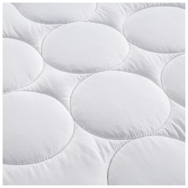 Matelas 90x190 cm - 330 Ressorts ensachés - 5 zones de confort - 19 c