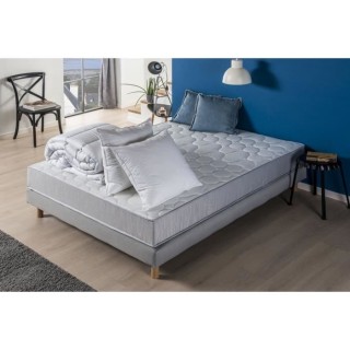 Matelas 140x190 cm + Couette 240x200 cm + 2 oreillers - DEKO DREAM Spr