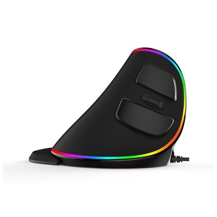 SOURIS FILAIRE DELUX M618 PLUS VERSION RGB 4000 dpi.