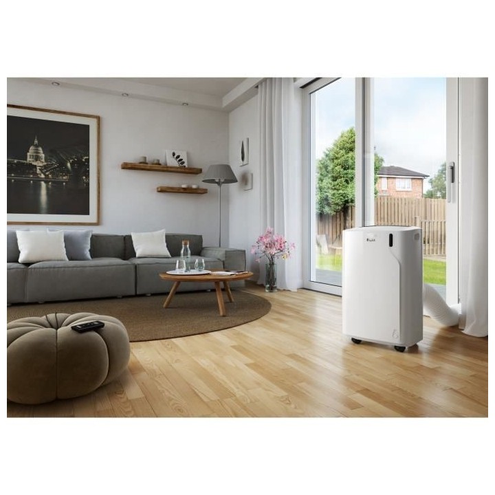 Climatiseur mobile PAC EM82K.1 DELONGHI - 2400W - Ventilateur et désh