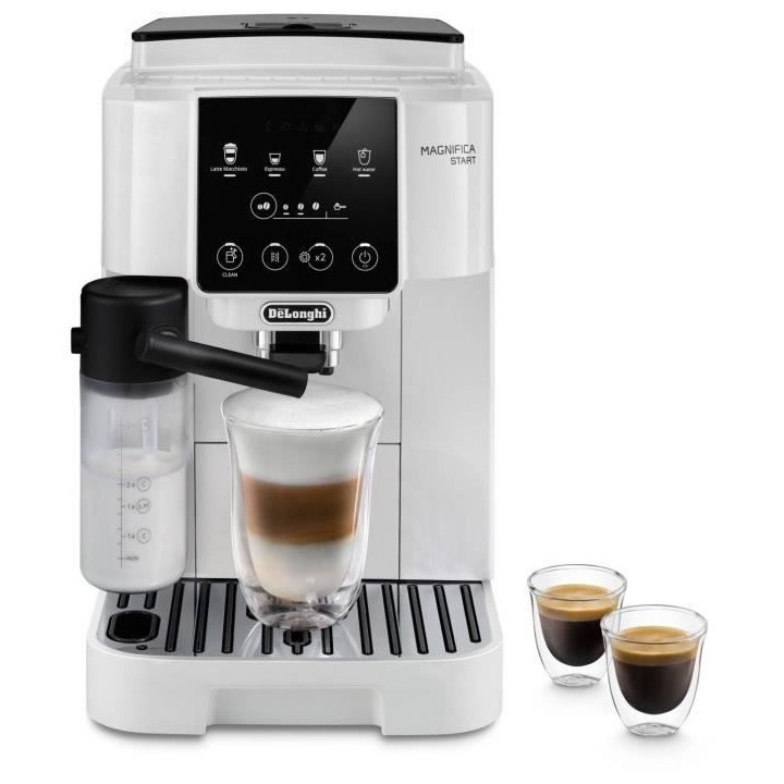 Machine expresso broyeur DELONGHI Magnifica Start ECAM220.61.W - Blanc