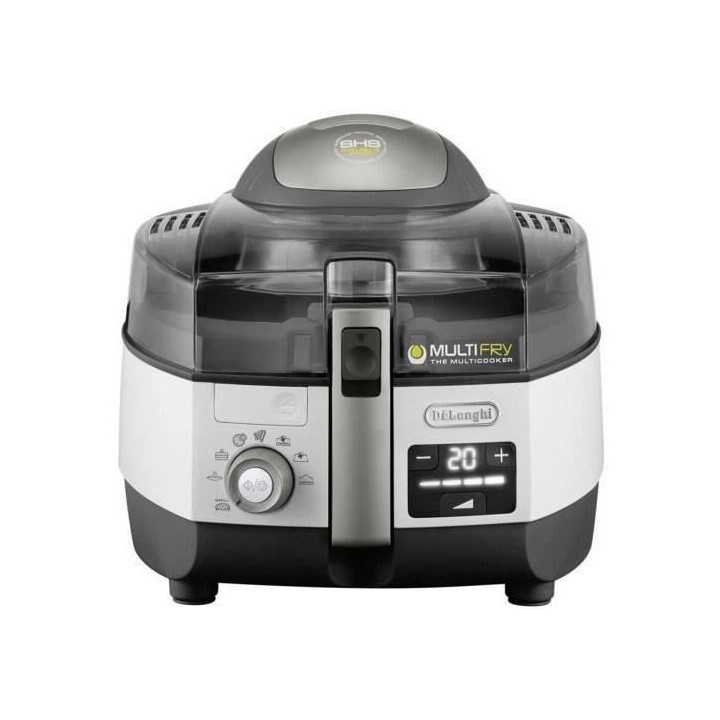 DELONGHI FH1396/1 Friteuse sans huile MultiFry - Blanc/Noir