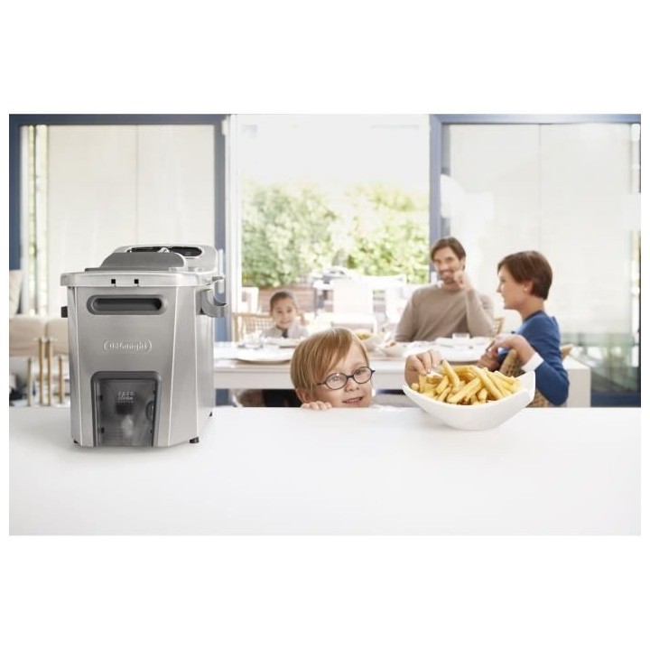 DELONGHI F44532CZ Friteuse électrique semi-professionnelle PremiumFry
