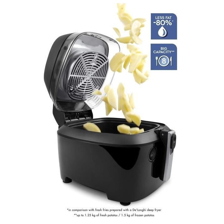 Friteuse Electrique sans huile Delonghi FH2394 - Capacité : 1,5kg - 1