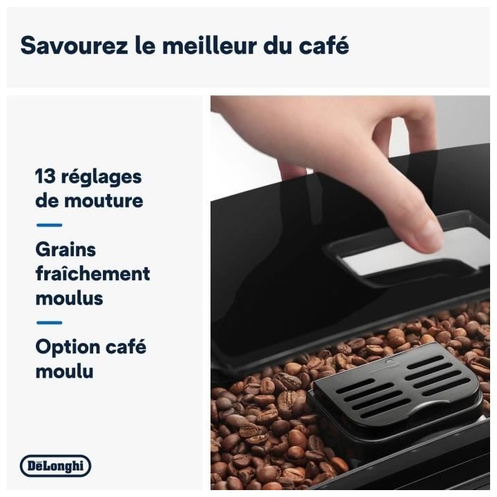 Expresso avec broyeur Delonghi MAGNIFICA S ECAM22.140.B NOIR