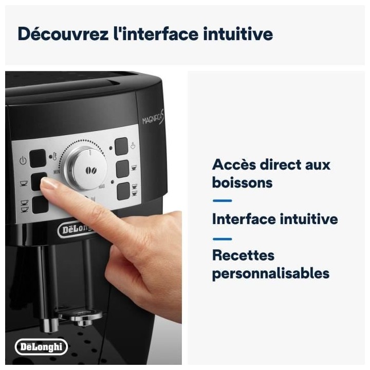 Expresso avec broyeur Delonghi MAGNIFICA S ECAM22.140.B NOIR
